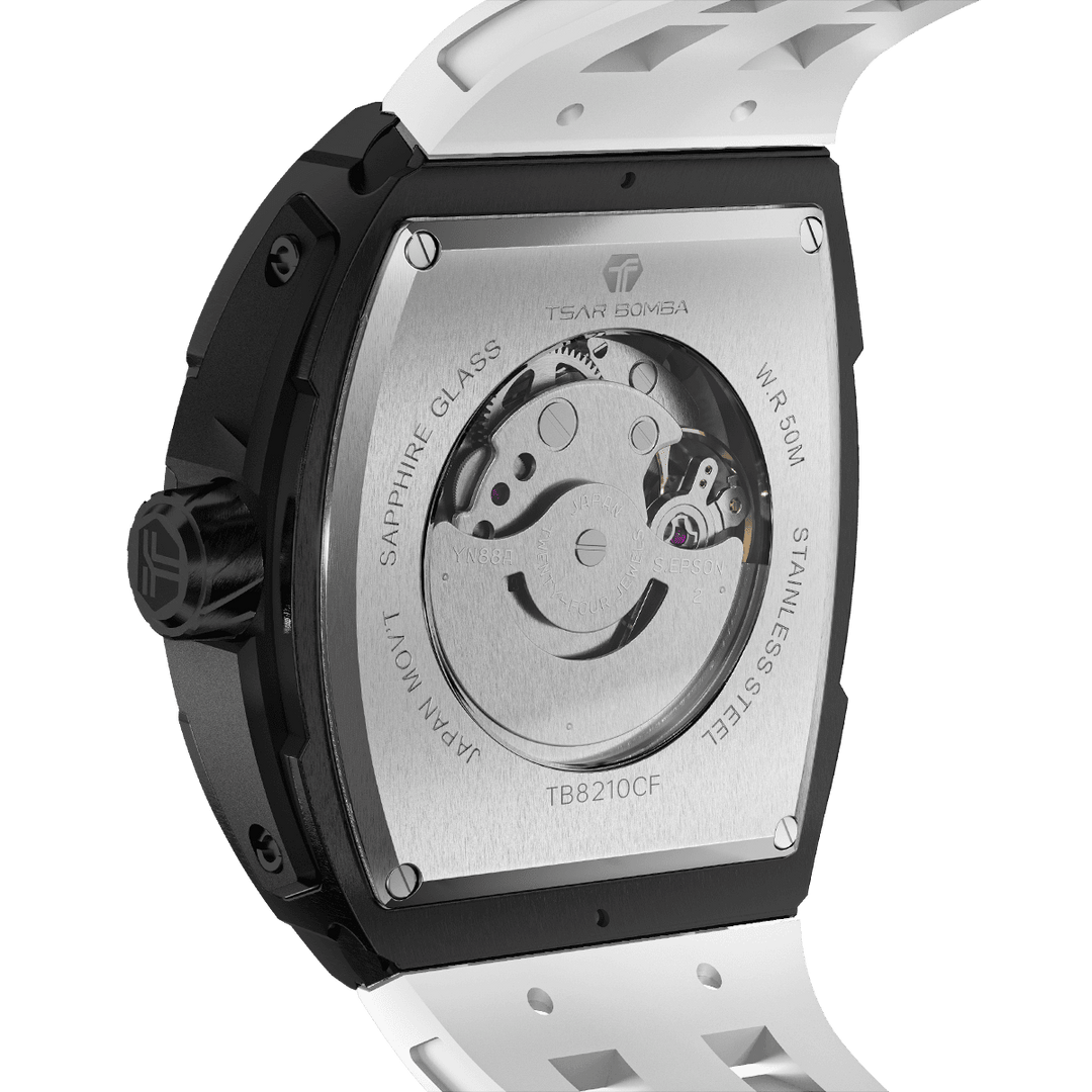 TSAR BOMBA Elemental-Carbon Fiber Automatic Watch TB8210CF