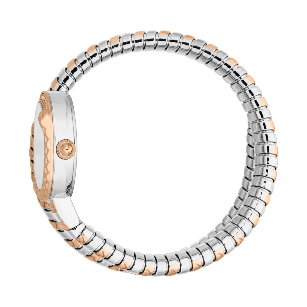 Just Cavalli Signature Snake Cerchio Snake Two Tones RG Silver Grey image 2