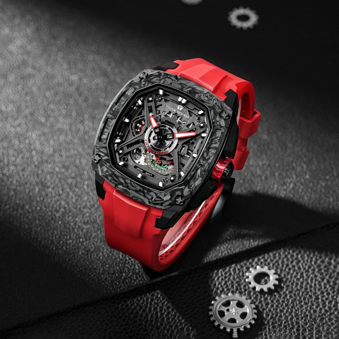 TSAR BOMBA Dark Matter 5 Carbon Fiber -Automatic Watch