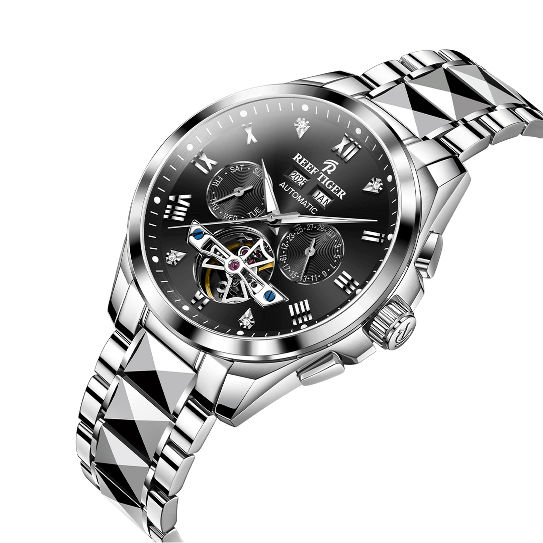 Reef Tiger Men's Classic Motion Day Date Automatic Watch RGA8235 image 1