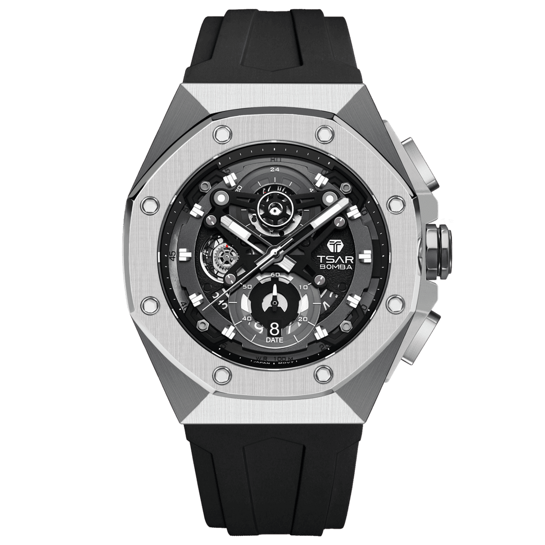 TSAR BOMBA Elemental Series-Quartz Watch TB8805Q