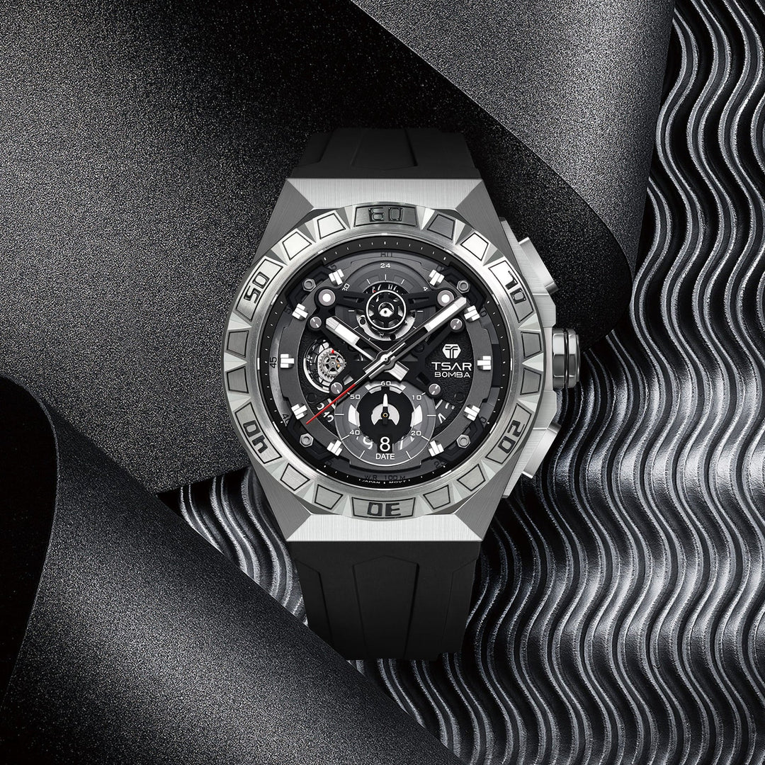 TSAR BOMBA Elemental Series-Quartz Watch TB8806Q