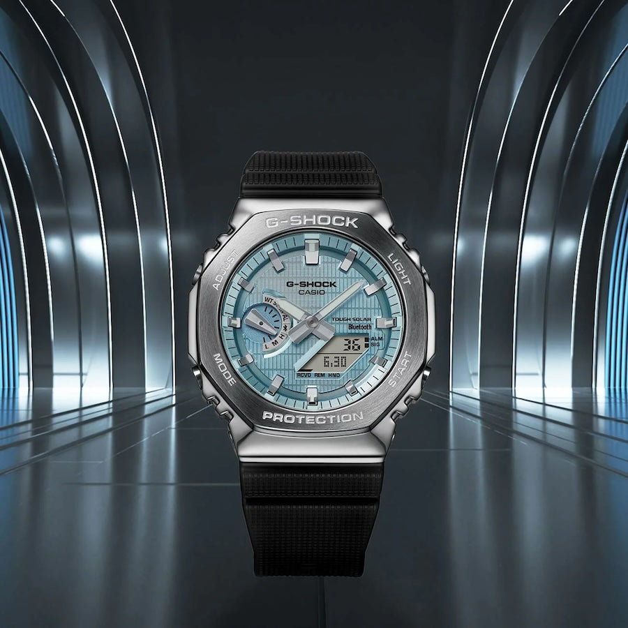 CASIO Men's G-SHOCK G-STEEL Bluetooth Watch GBM-2100A-1A2ER image 2