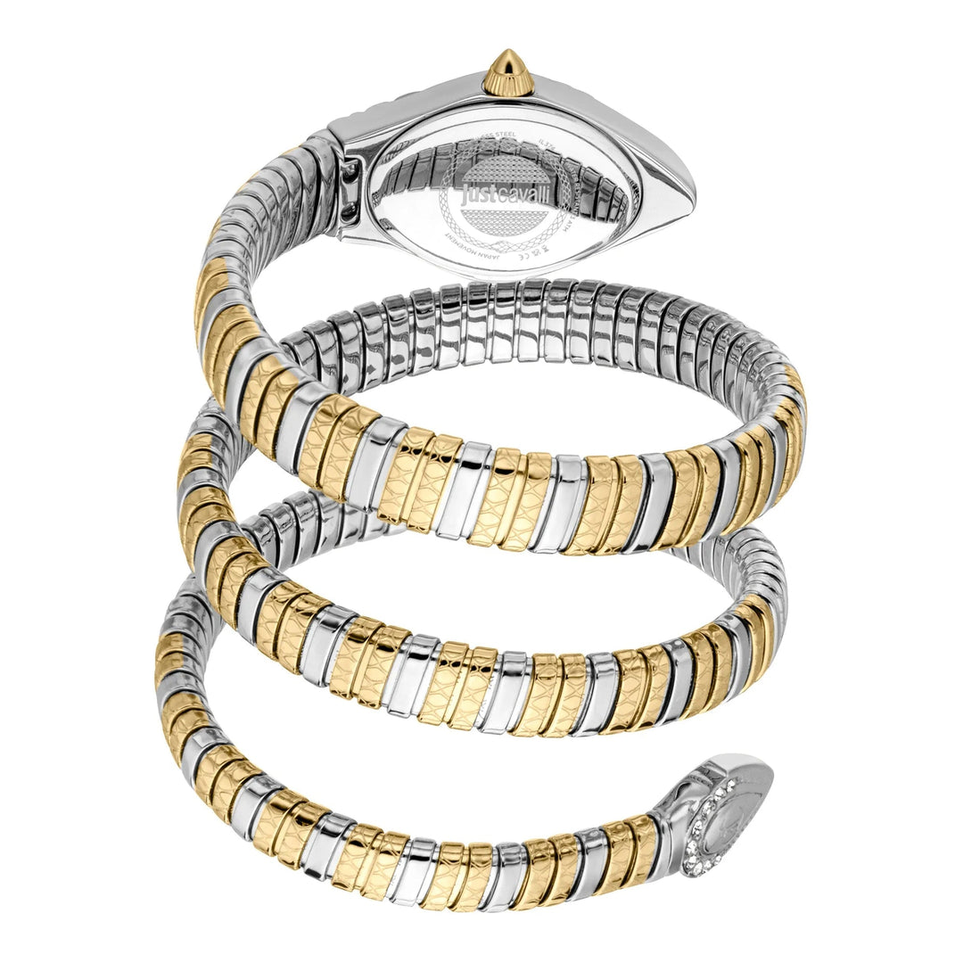 Just Cavalli Signature Snake Aurela Two Tones YG Silver image 1