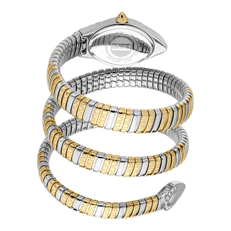 Just Cavalli Signature Snake Aurela Two Tones YG Silver image 1