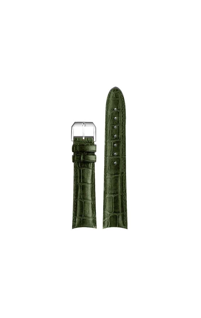 Green Leather - Silver image