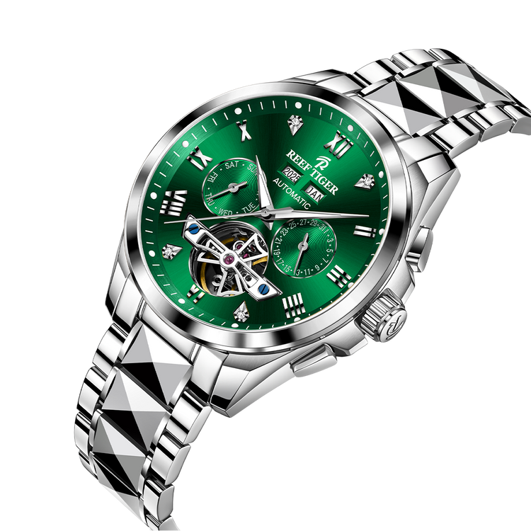 Reef Tiger Men's Classic Motion Day Date Automatic Watch RGA8235 image 1