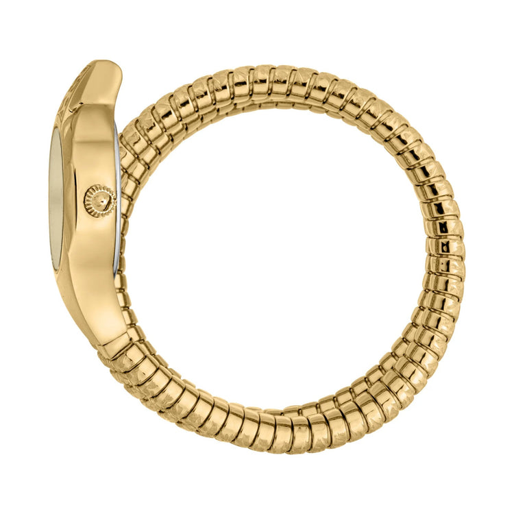 Just Cavalli Signature Snake Ravenna Yellow Gold Champagne image 2