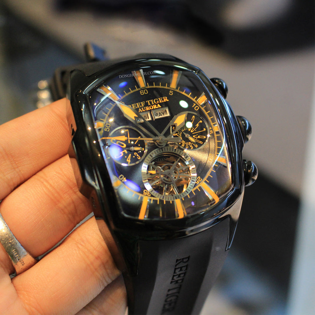 Reef Tiger Men's Aurora Tank II Sports Automatic Watch image 3
