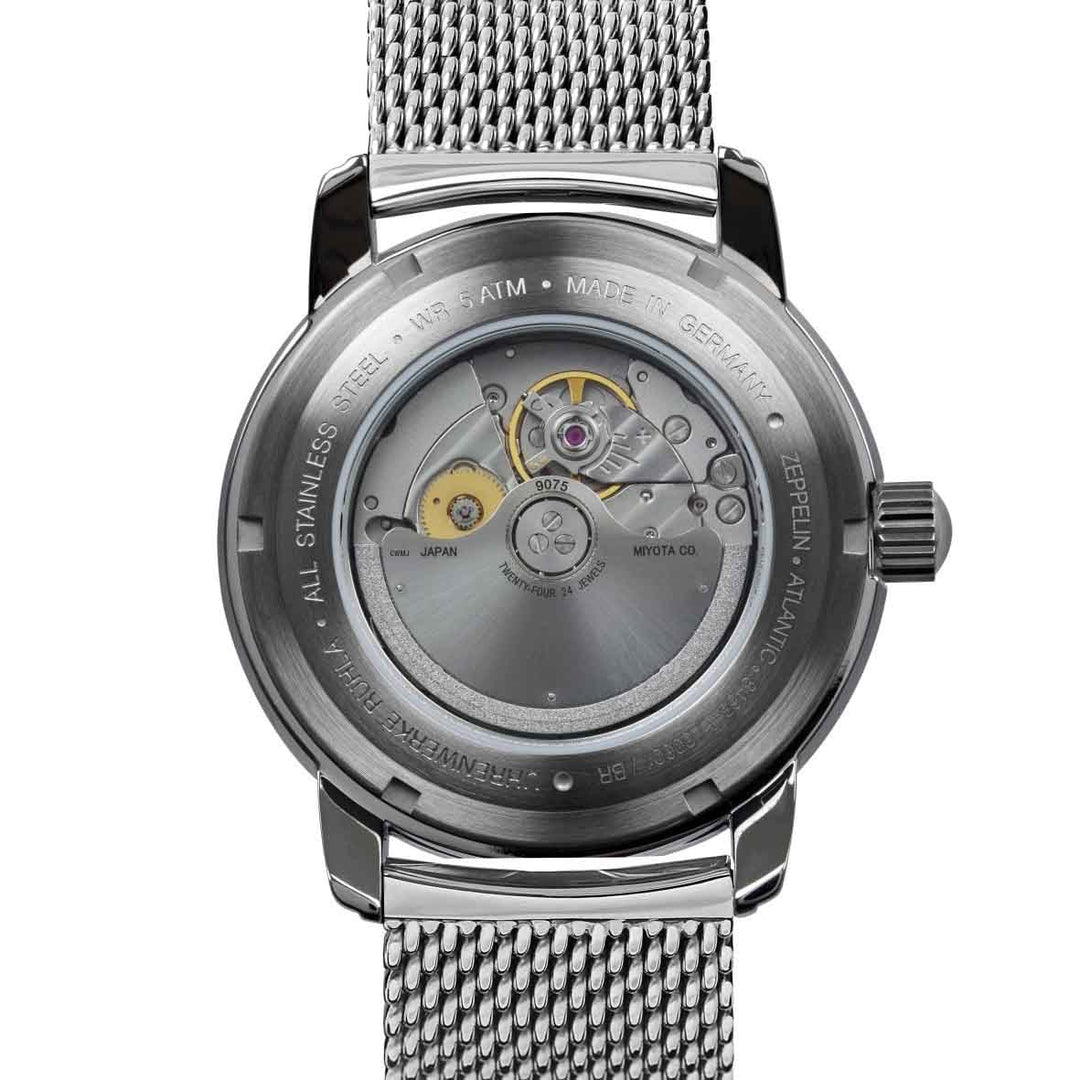 ZEPPELIN Atlantic Automatic GMT Date Watch Milanese Bracelet 8468M1 image 3