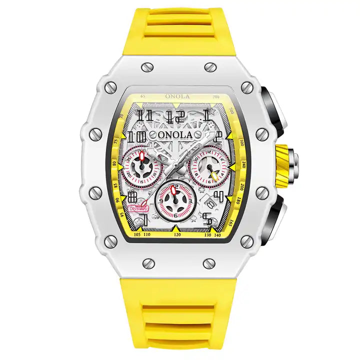 ONOLA Grande Prix Shanghai Chronograph Watch MILK image 10