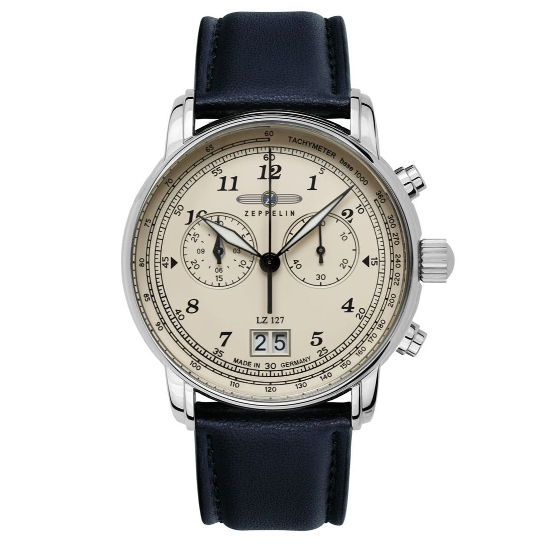 ZEPPELIN Men's LZ127 Graf Zeppelin Chronograph Watch 86841 image 0
