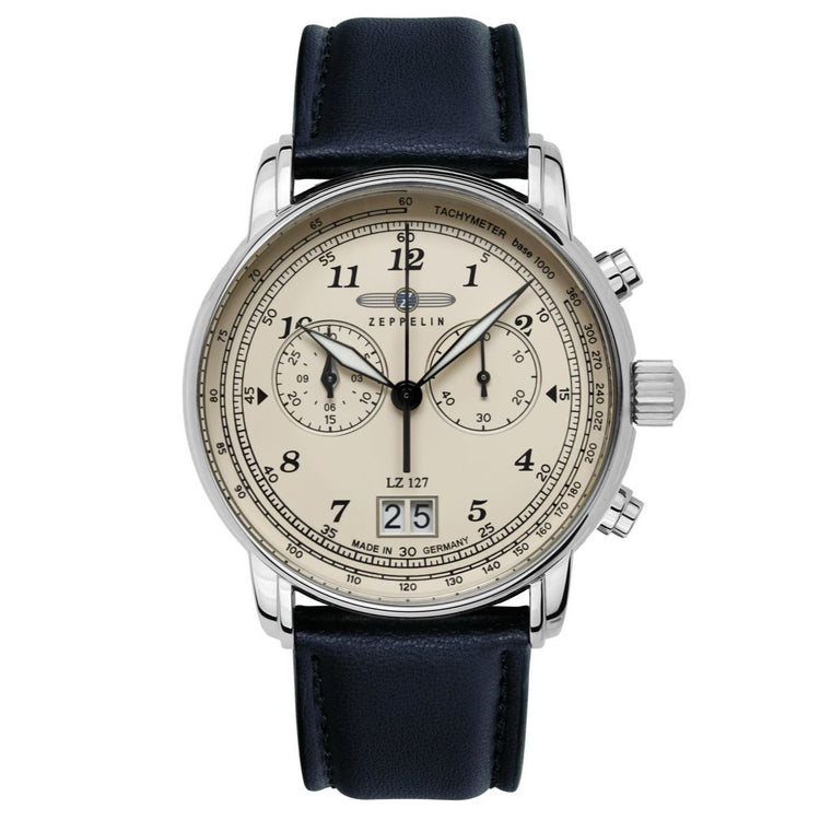 ZEPPELIN Men's LZ127 Graf Zeppelin Chronograph Watch 86841 image 0
