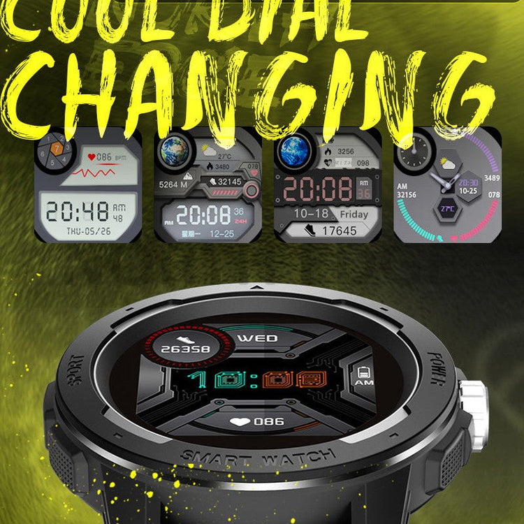 NORTH EDGE Tactical Mars 2 Smart Watch Black image 10