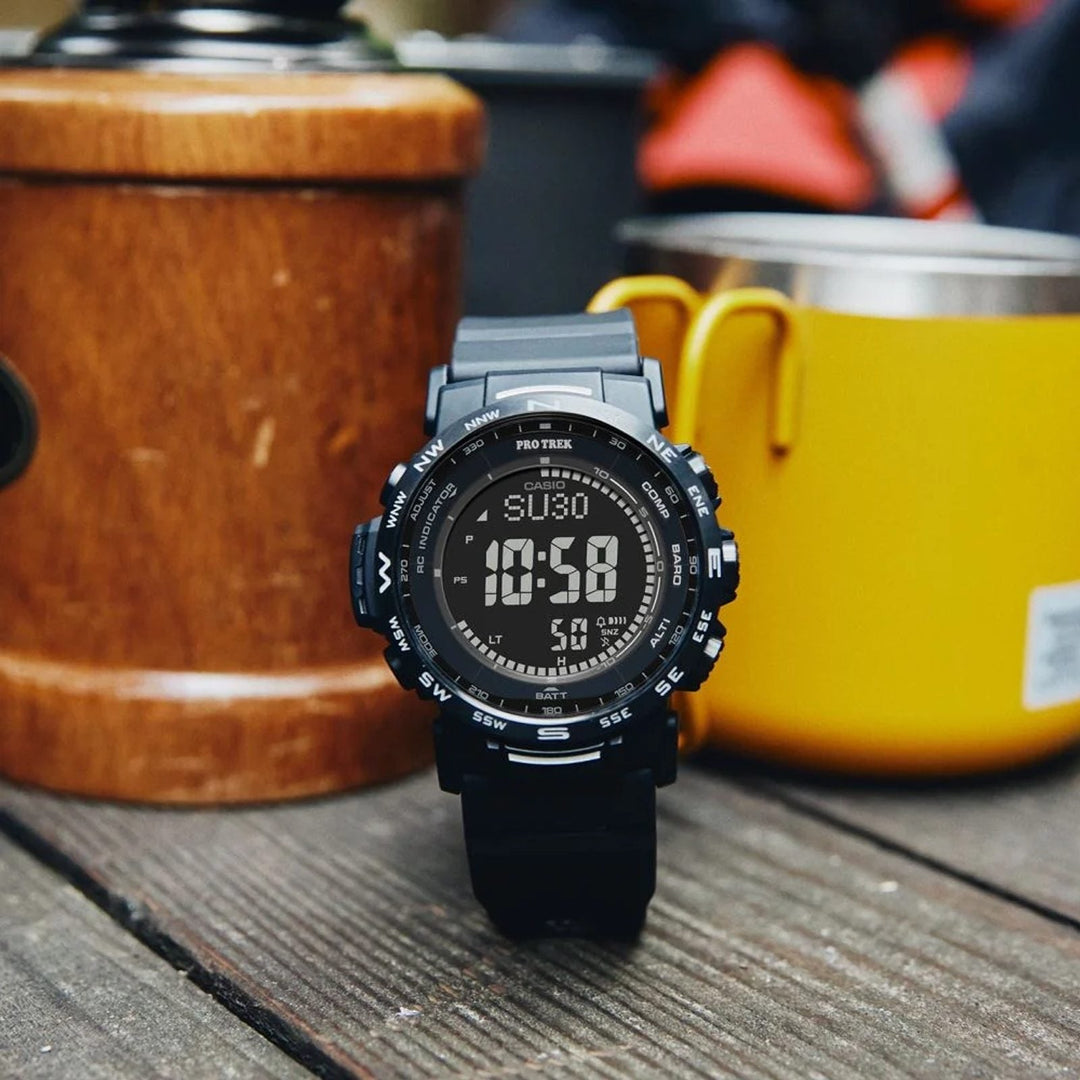 CASIO Men's Pro Trek Tough Solar Triple Sensor Watch PRW-35Y-1BER image 3