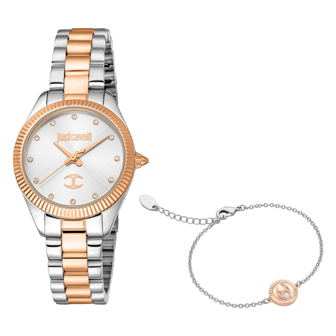 Just Cavalli SET Pacentro Two Tones RG Silver image 0