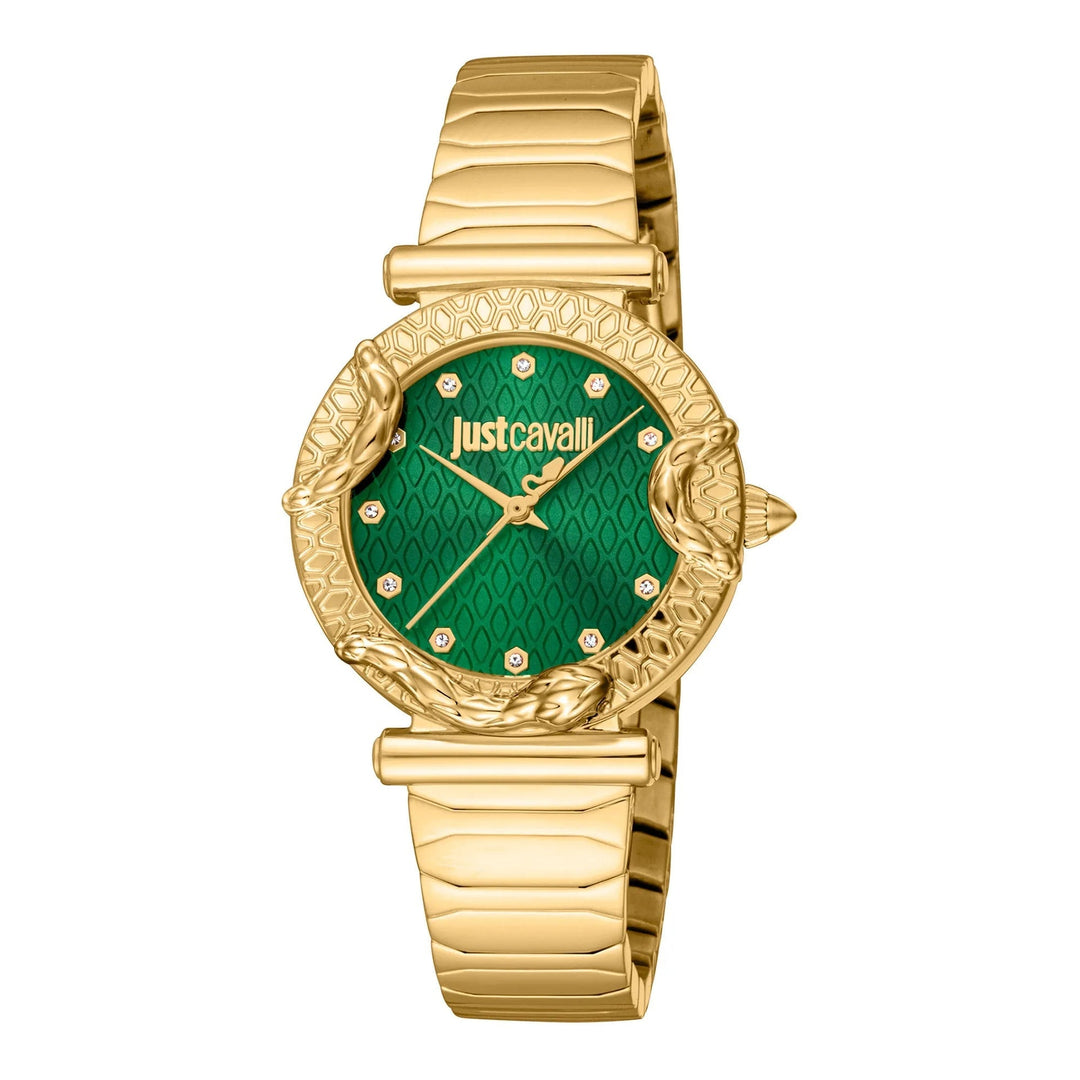Just Cavalli Animalier Atrani Yellow Gold Green image 0