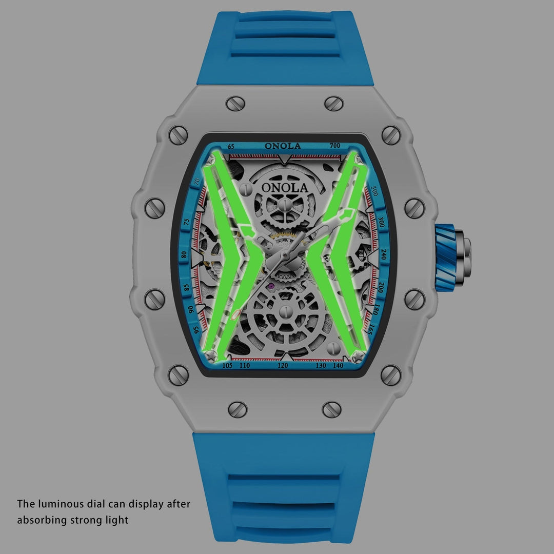 ONOLA Rhythm Automatic Mechanical Watch MILK image 3