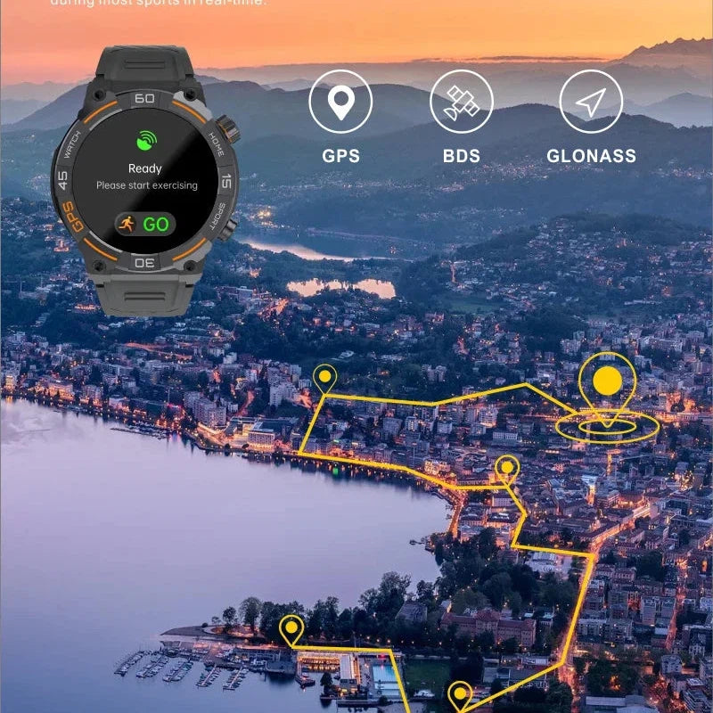 NORTH EDGE Tactical Battalion GPS Smart Watch image 11