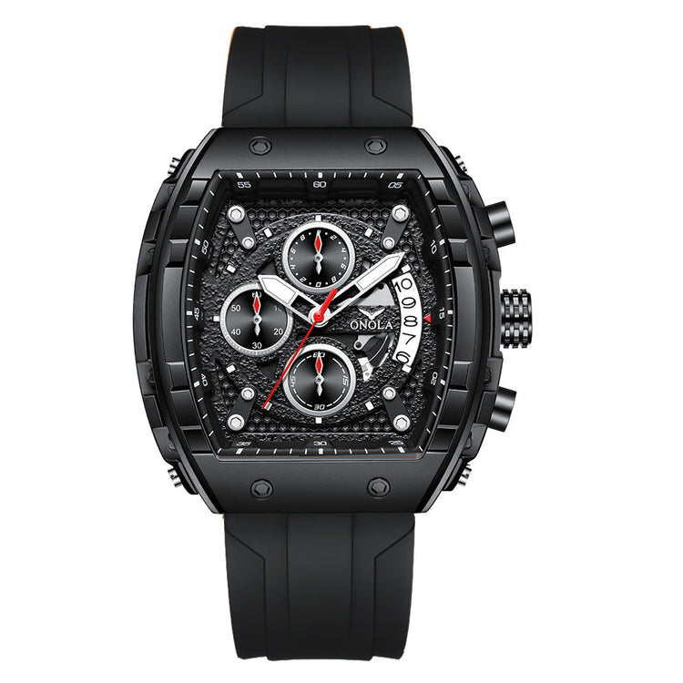ONOLA Azuri Quartz Chronograph Watch - Black image