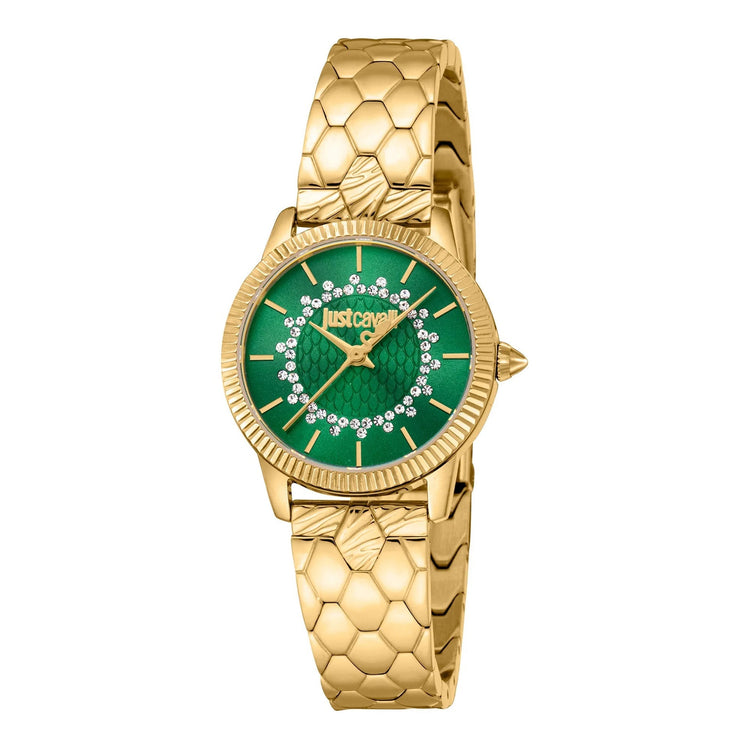Just Cavalli Glam Chic Daydreamer Yellow Gold Green image 0