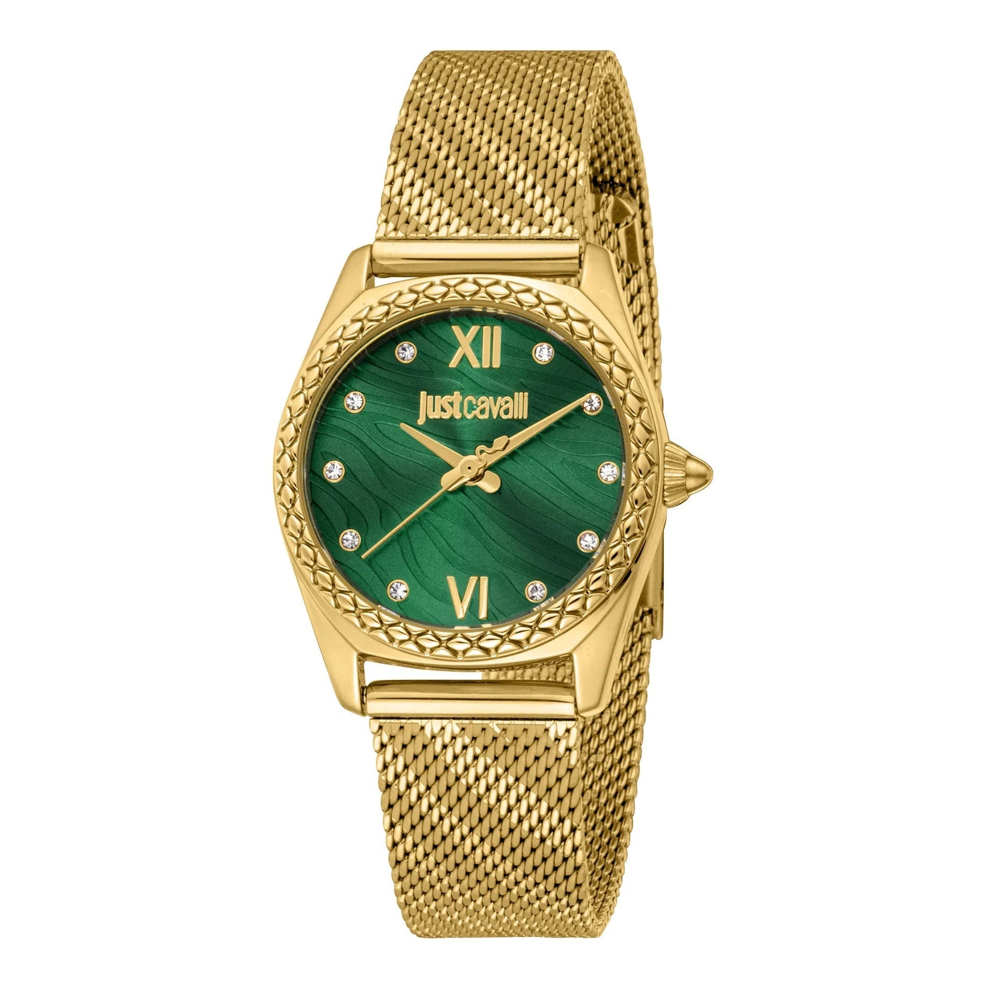Just Cavalli Animalier Lustro Yellow Gold Green image 0