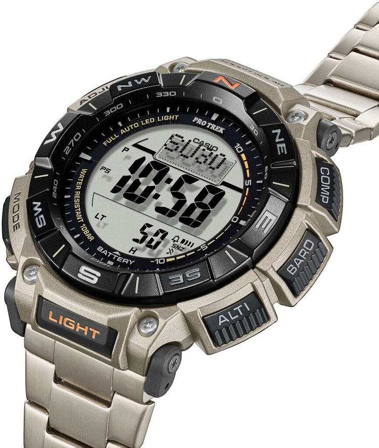 CASIO Men's Protrek Solar TITANIUM Watch PRG-340T-7ER image 2