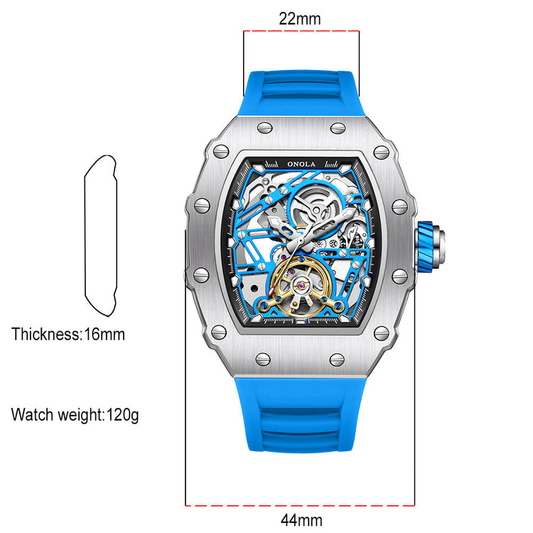 ONOLA Ankara Automatic Skeleton Watch image 16