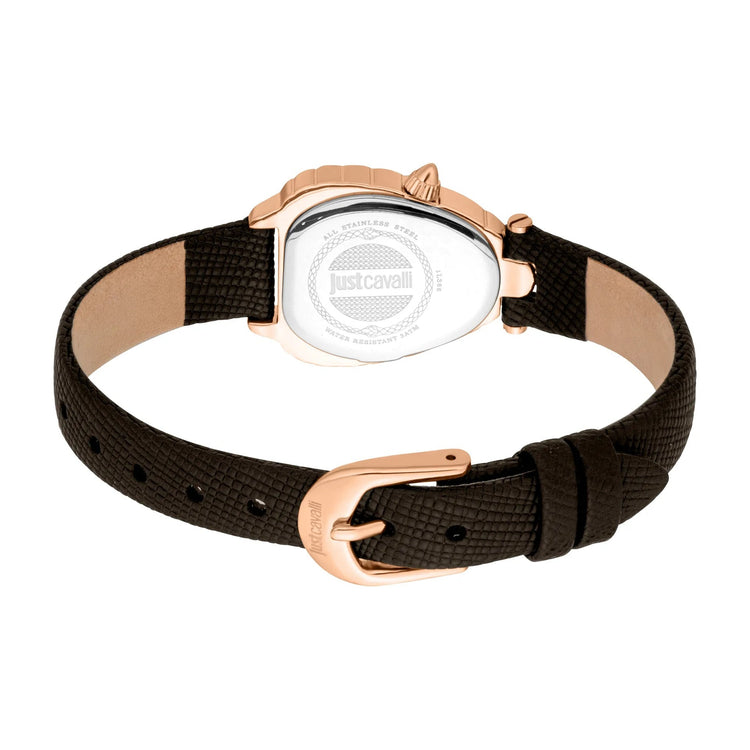 Just Cavalli Animalier Perla Leather Brown RG image 1