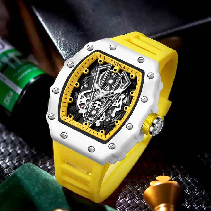 ONOLA Sir V Quartz Watch MILK image 2