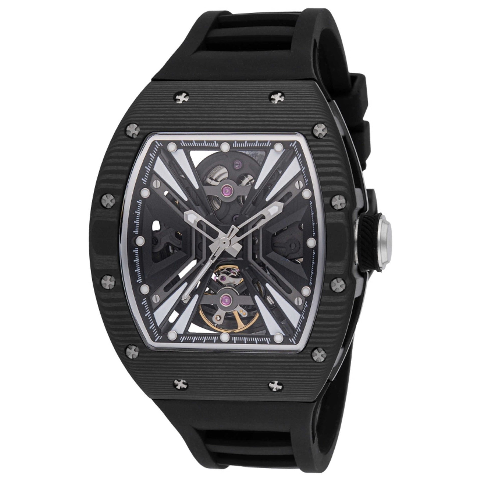 Invicta Men's S1 Rally Archimedes Carbon Fiber 41mm Automatic Watch Black Edition image 0