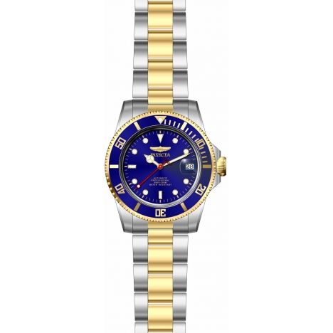 INVICTA Men's Pro Diver Ocean Voyage Automatic 40mm Oyster Bracelet Watch Two Tone/Blue image 1