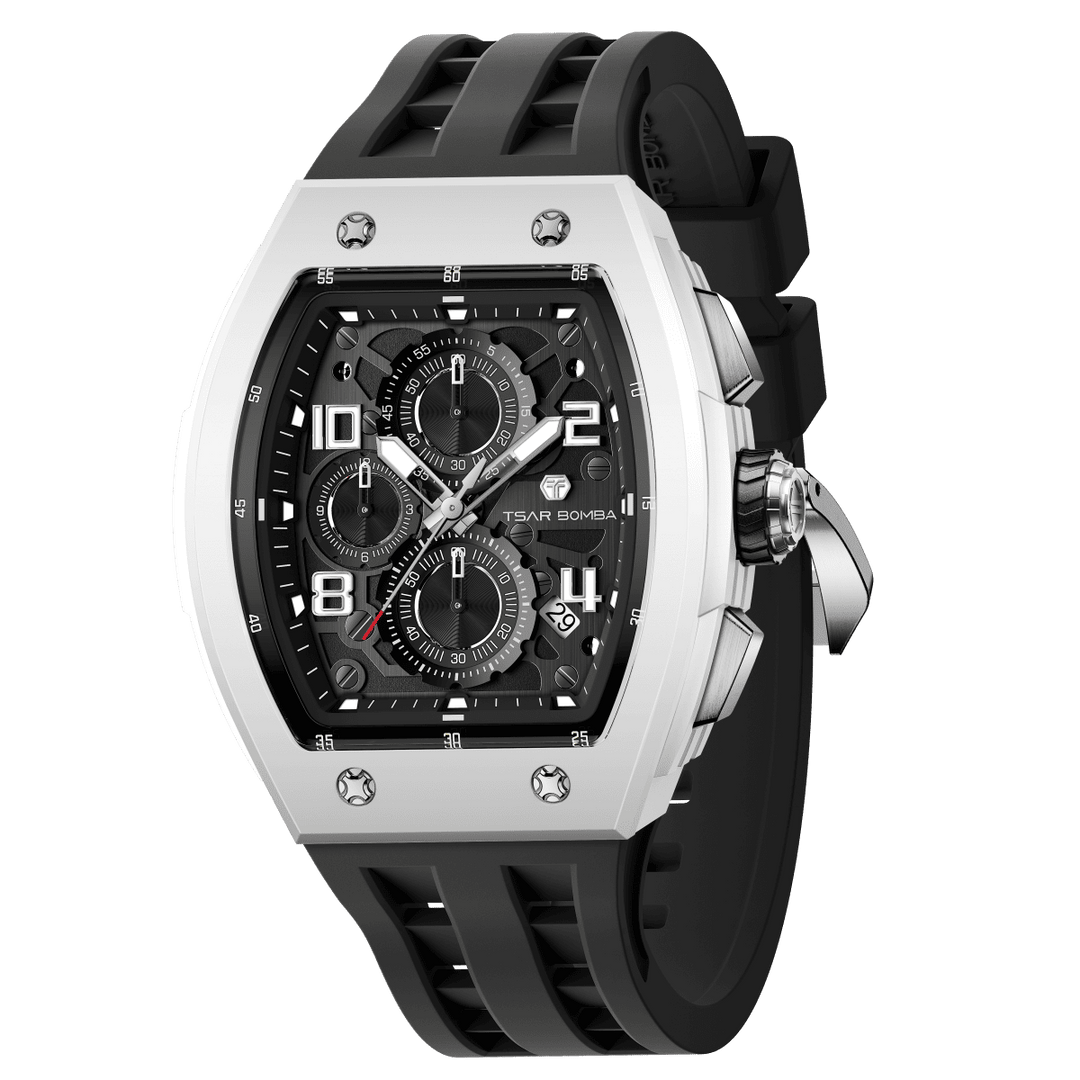 TSAR BOMBA Elemental– Bioceramic Date Quartz