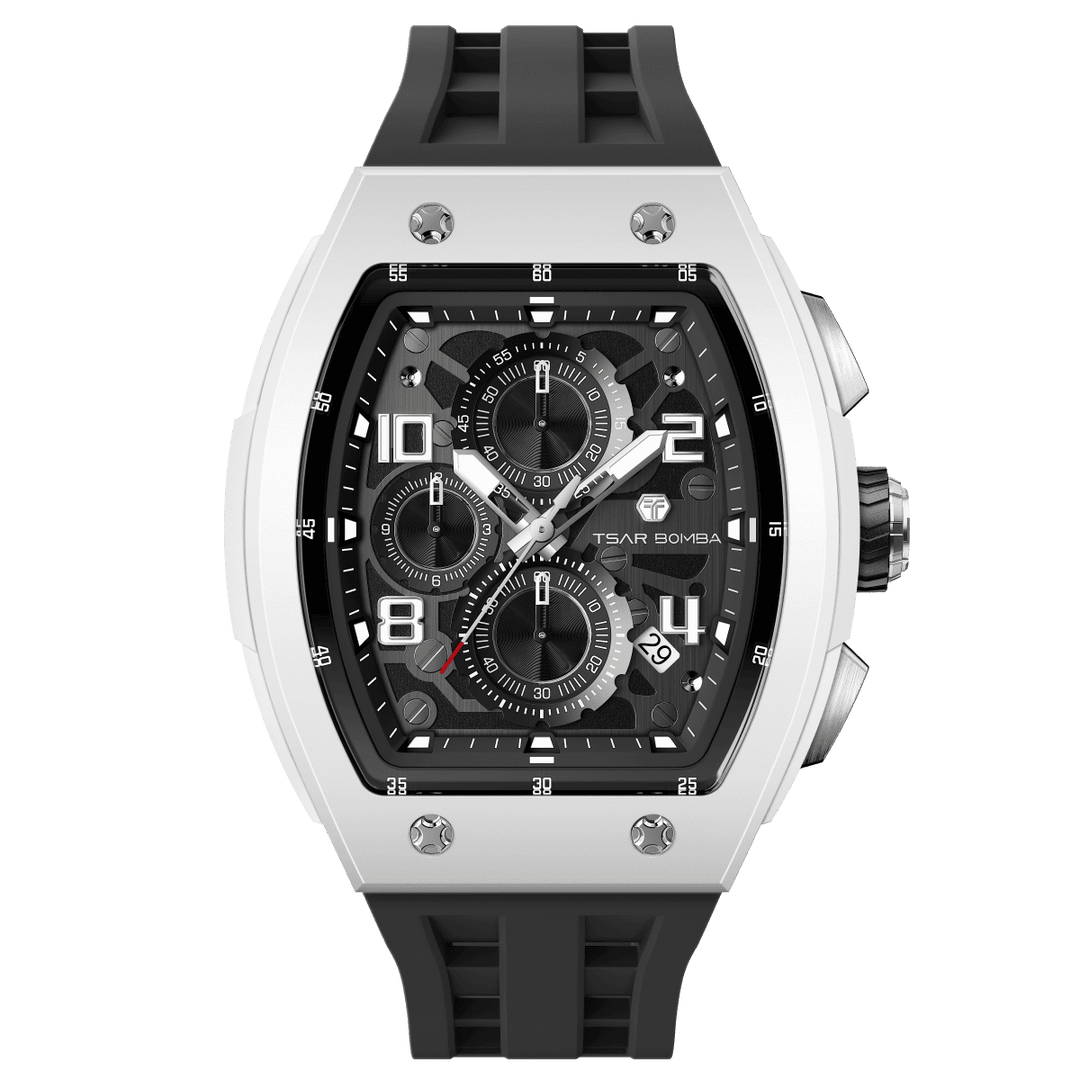 TSAR BOMBA Elemental– Bioceramic Date Quartz
