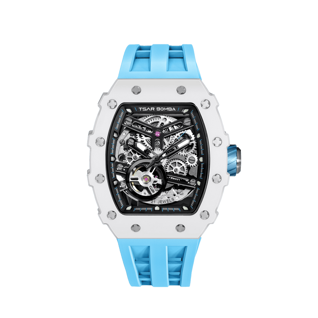 TSAR BOMBA Elemental-Ceramic Automatic Watch TB8208C