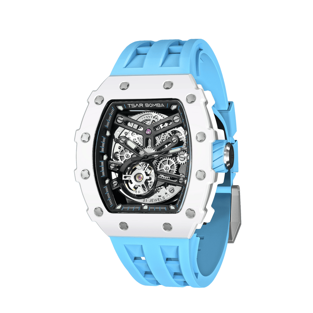 TSAR BOMBA Elemental-Ceramic Automatic Watch TB8208C
