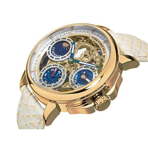 TUFINA GERMANY BEUNOS AIRES THEOREMA DUAL TIME GOLD | BEIGE Watch