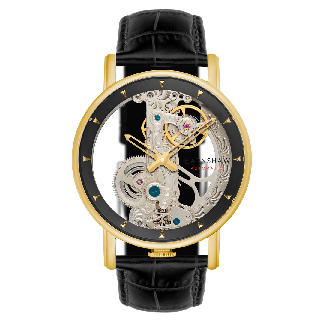 THOMAS EARNSHAW FOWLER BRIDGE AUTOMATIC Gold / Black Watch