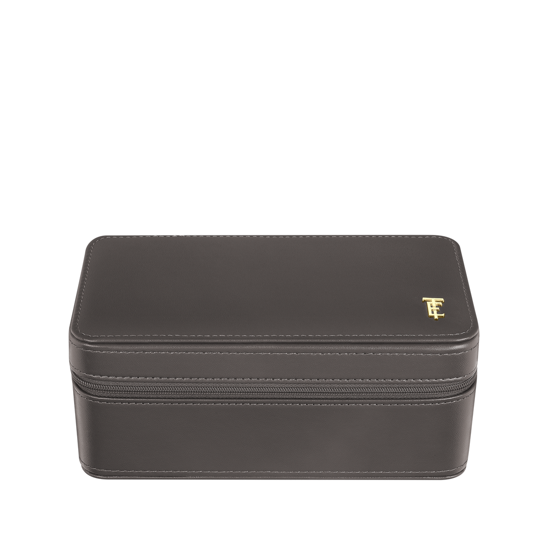 THOMAS EARNSHAW BEAUFORT 3 SLOT WATCH BOX CASE ASHY ALLURE