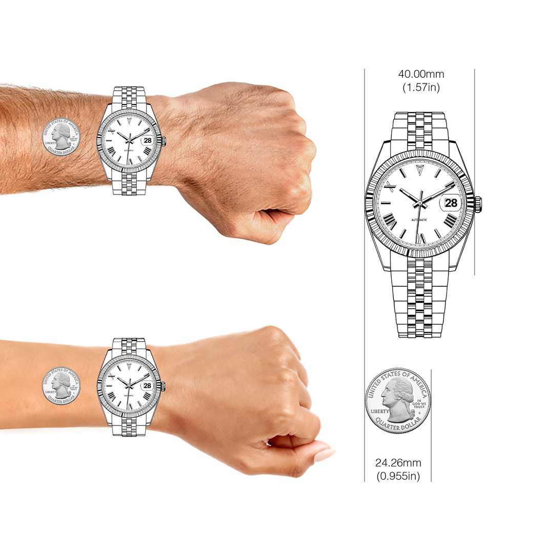 EONDATE MAXI CLASSIC LEATHER WATCH
