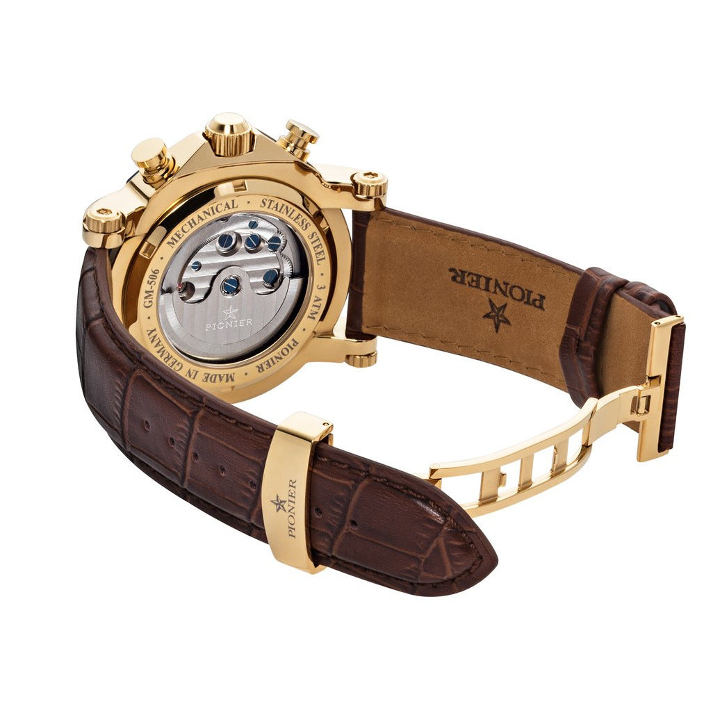 TUFINA GERMANY MIAMI PIONIER GOLD | BROWN BLUE Watch