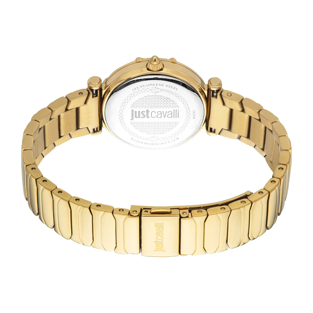 Just Cavalli Animalier Atrani Yellow Gold Green