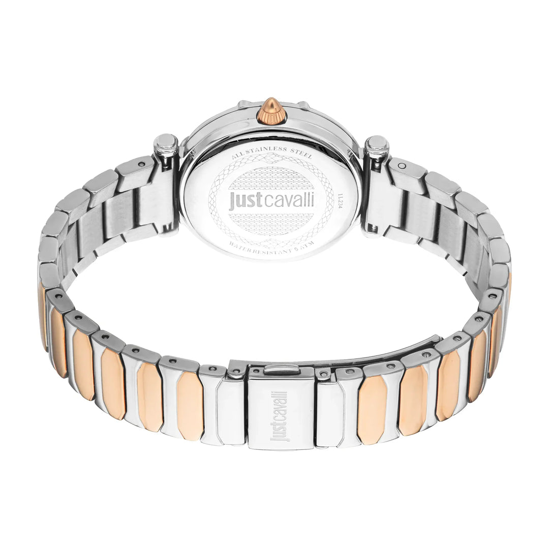 Just Cavalli Animalier Atrani Two Tones RG Silver