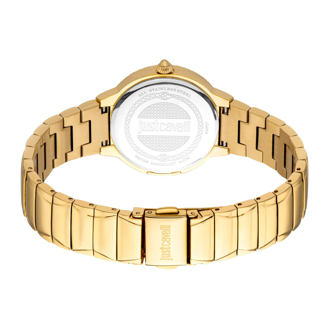 Just Cavalli Glam Chic Puntale Yellow Gold Salmon