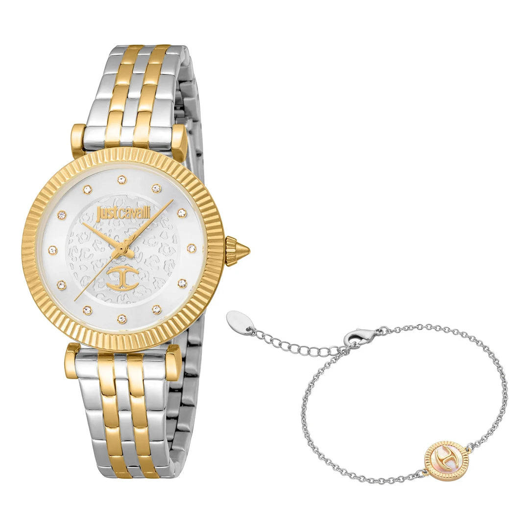 Just Cavalli SET Unleashed Two Tones YG Silver