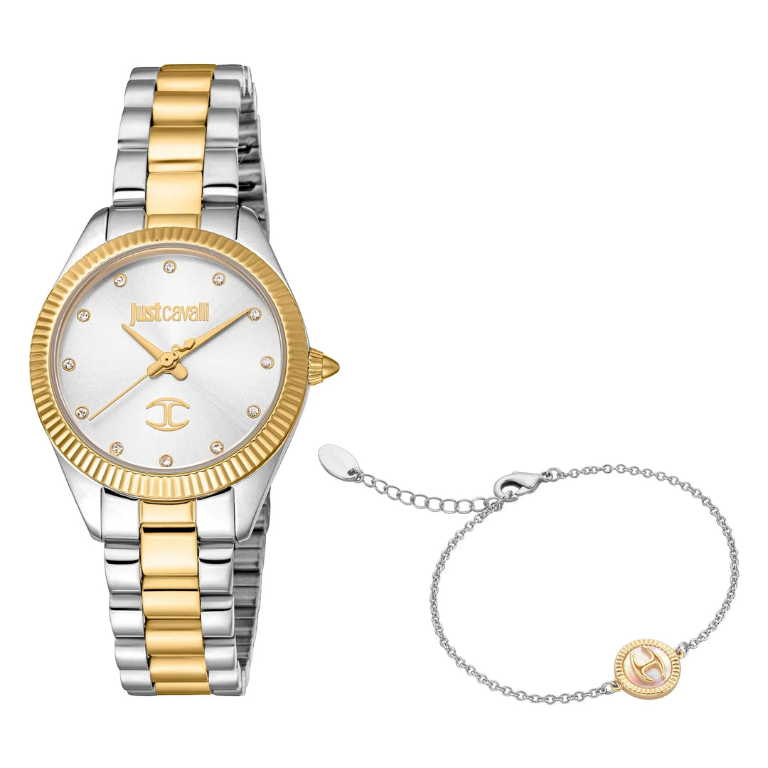 Just Cavalli SET Pacentro Two Tones YG Silver