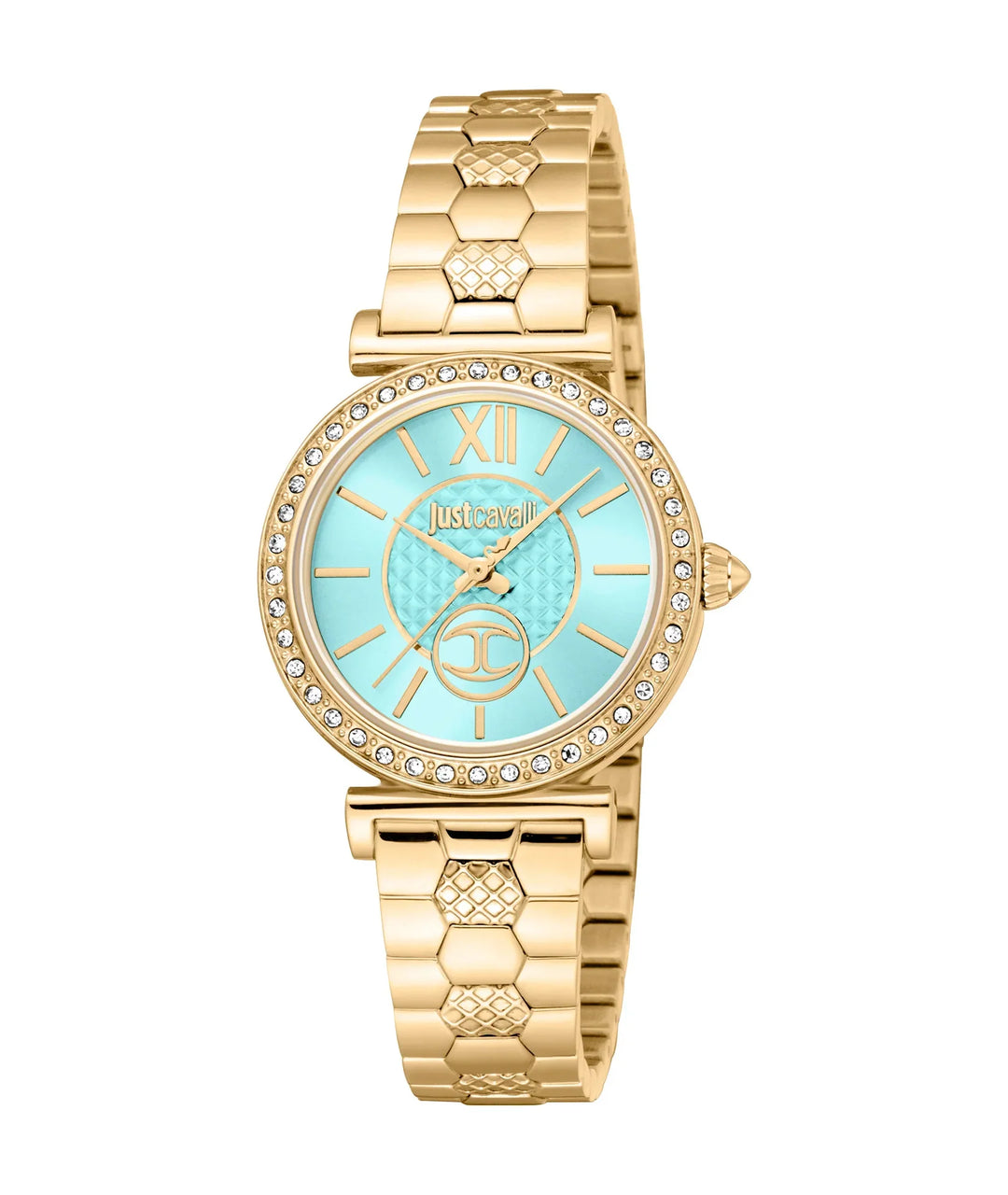 Just Cavalli SET Varenna Yellow Gold Turquoise