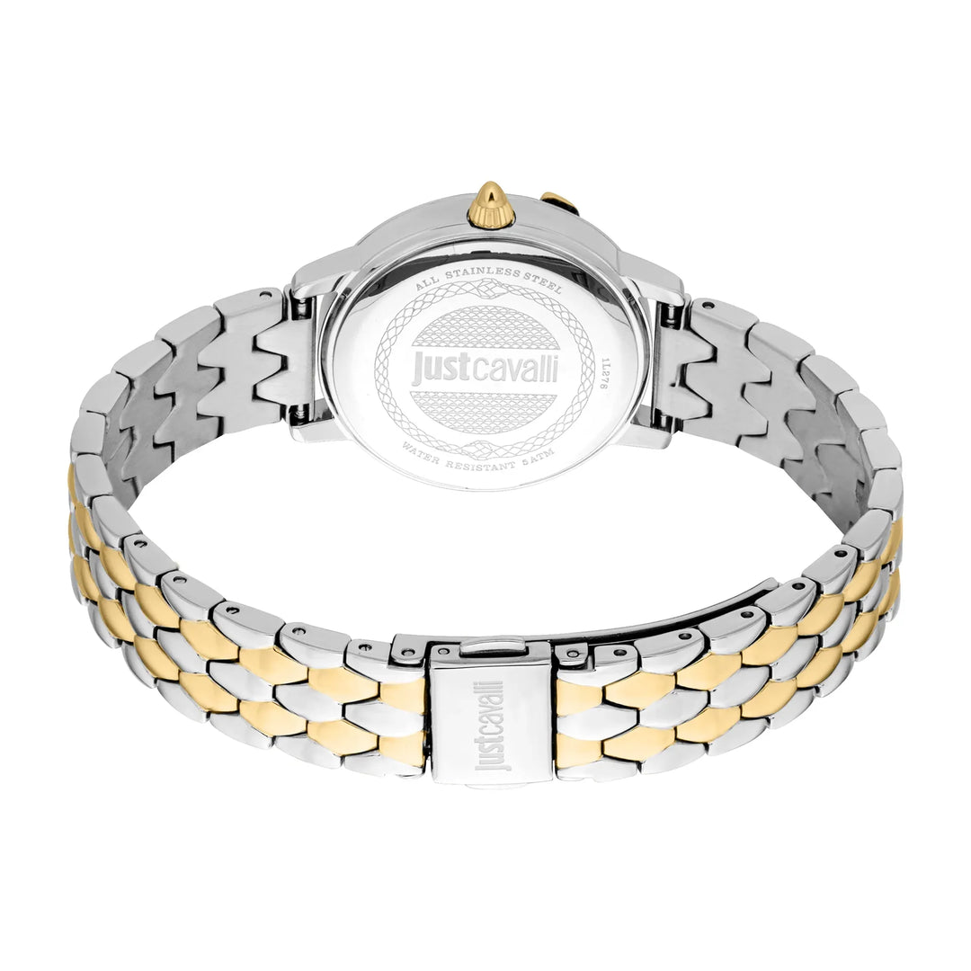 Just Cavalli SET Viperized Two Tones YG Silver MOP