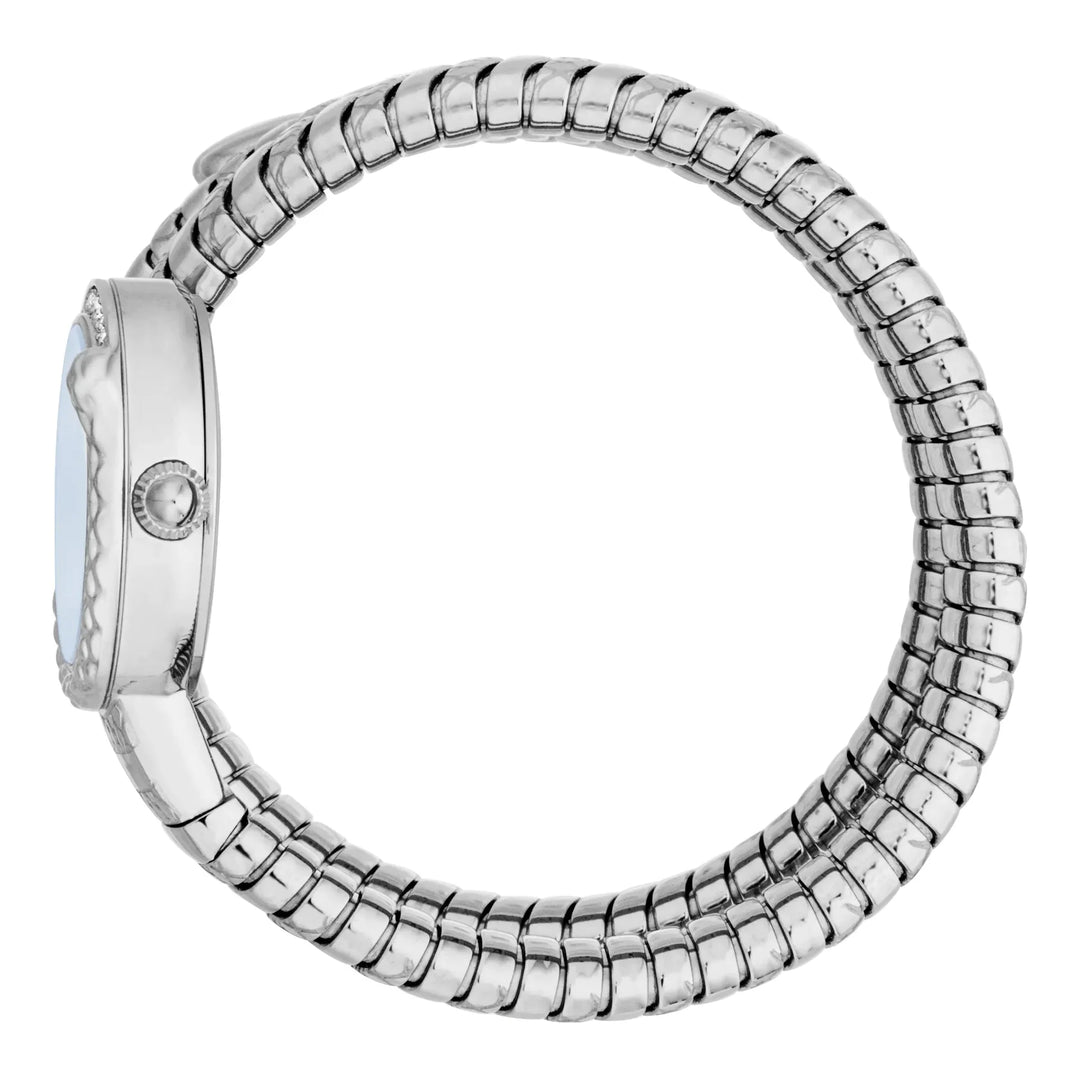 Just Cavalli Signature Snake Enchanting Silver Blue