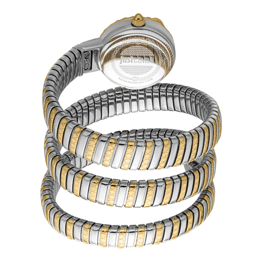 Just Cavalli Signature Snake Enchanting Two Tones YG MOP